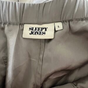 Silk pajama pants size L
